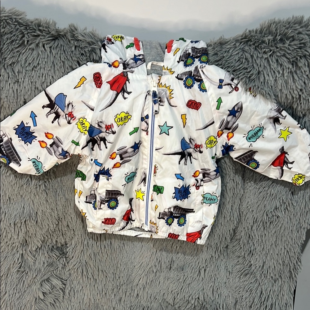 Boys zipper down hoodie jacket 9-12 months
